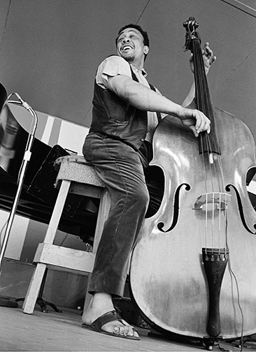 Charles Mingus, 1964 Black and white photo © Jerry Stoll